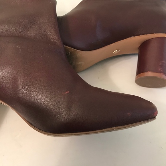 Nanette Lenore burgundy leather boots - Picture 9 of 12